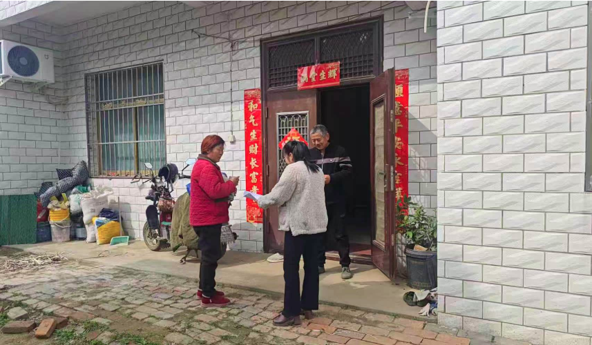 唐河县临港街道开展移风易俗宣传活动