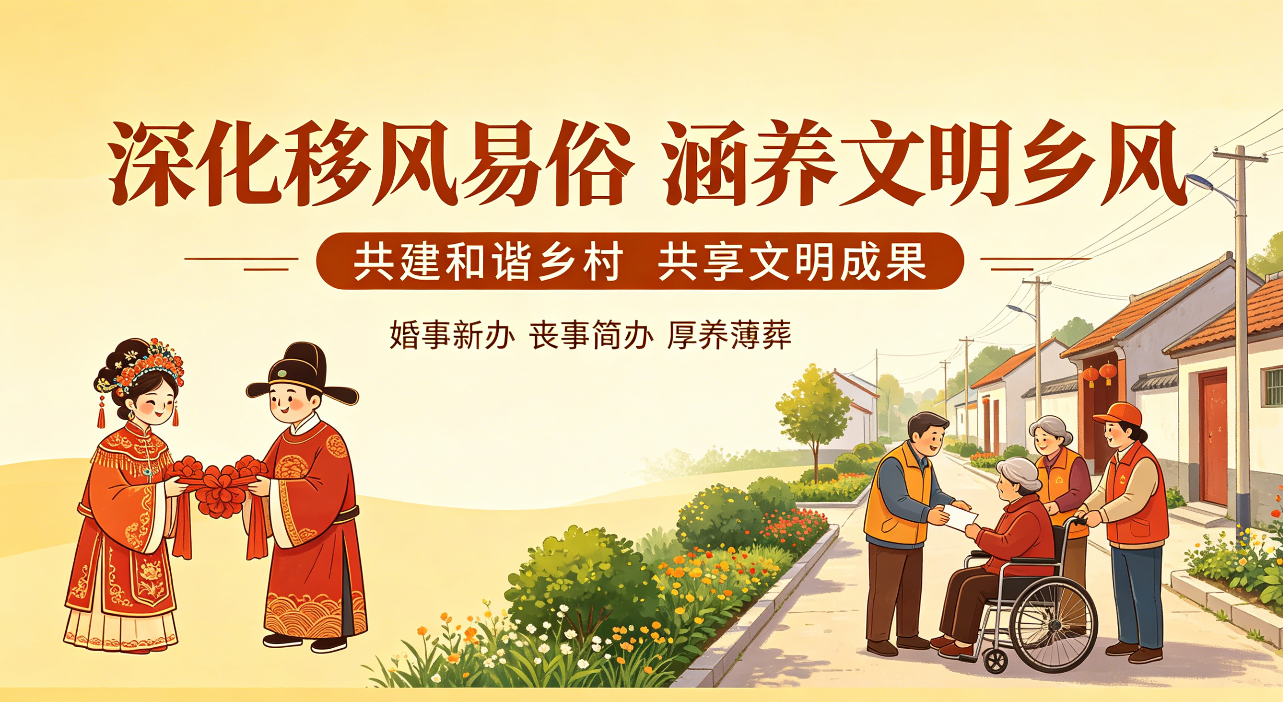 唐河:深化移风易俗 涵养文明乡风