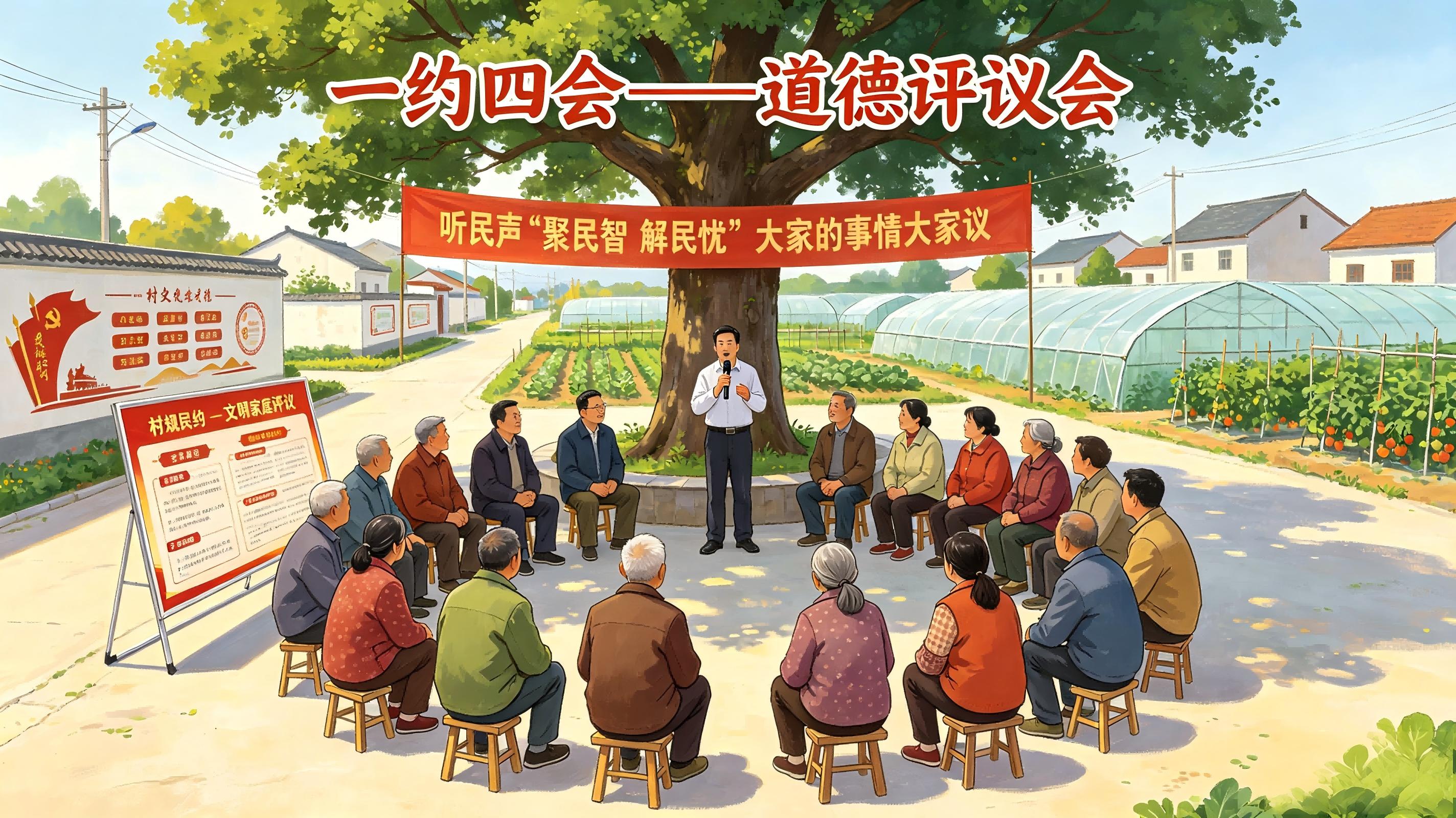公益广告：一约四会——道德评议会